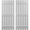 Ekena Millwork Americraft 6-Board (3 Batten) Exterior Real Wood Spaced Board-n-Batten Shutters, ARW401SB623X77PRH ARW401SB623X77PRH - alternate 1